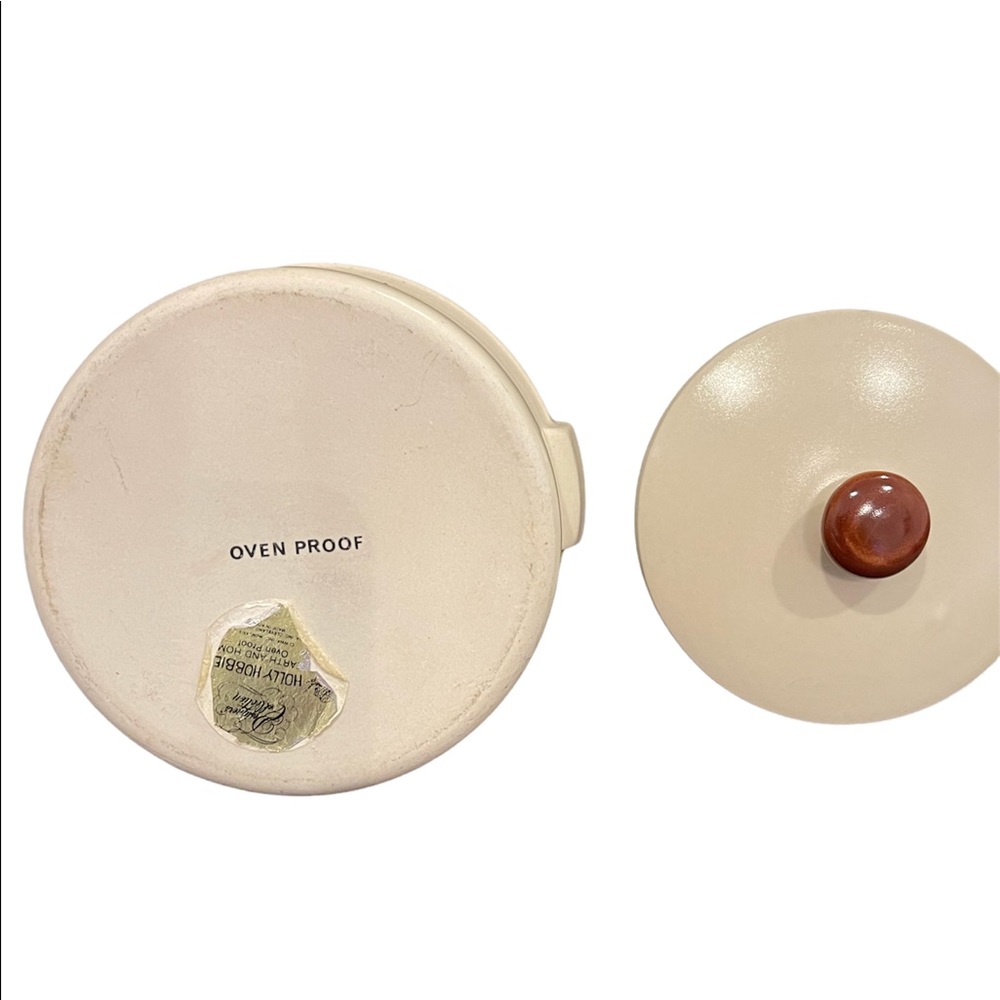 Vintage Holly Hobbie Oven Proof Dishes Burgundy chiffon - Picture 7 of 9